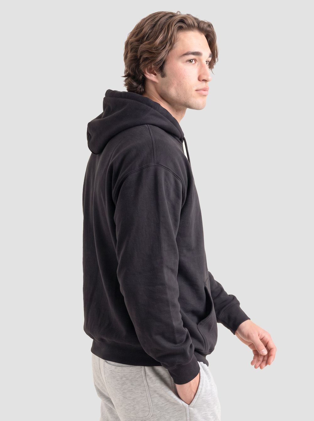 Gildan Unisex Softstyle Midweight Hooded Sweatshirt - SF500 thumbnail 3
