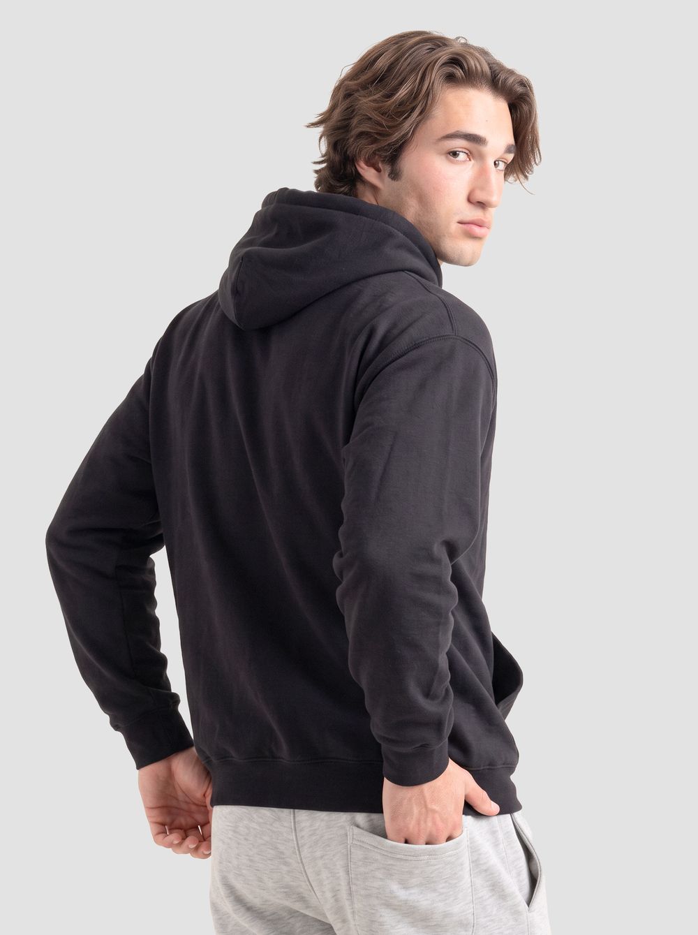 Gildan Unisex Softstyle Midweight Hooded Sweatshirt - SF500 thumbnail 4