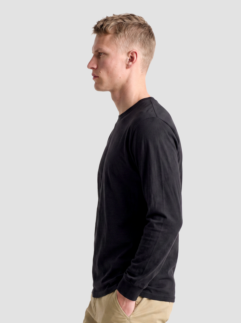 Comfort Colors Unisex Garment-Dyed Heavyweight Long Sleeve T-Shirt - 6014 — view 2
