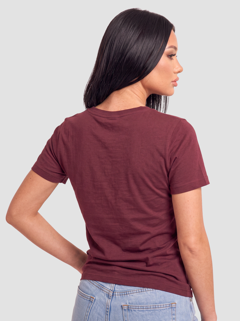 BELLA + CANVAS Unisex Heather CVC V-Neck Tee - 3005CVC thumbnail 4