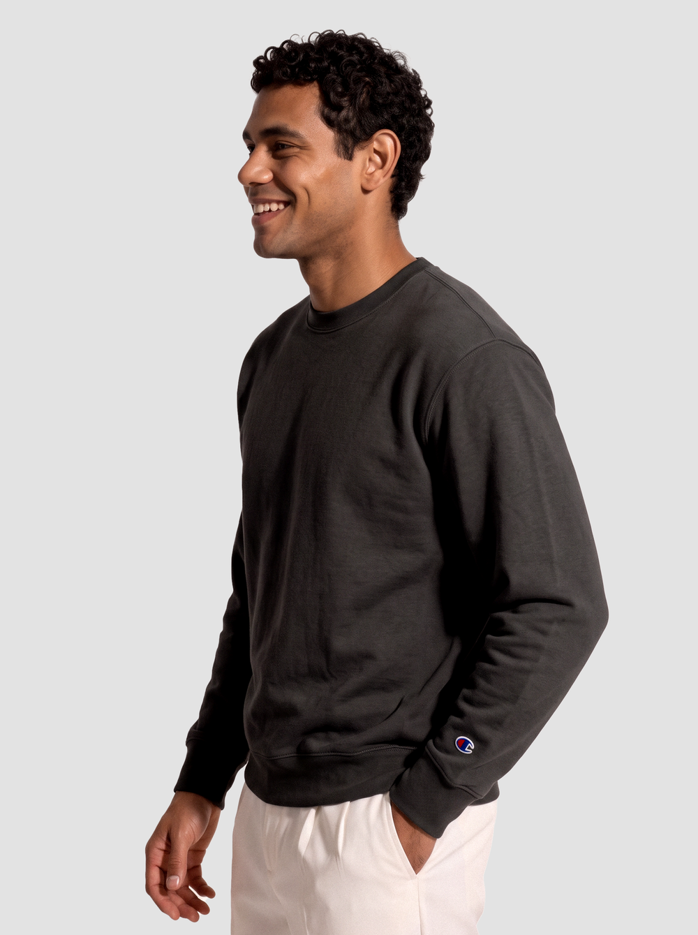 Champion Unisex Powerblend Crewneck Sweatshirt - S600 thumbnail 2