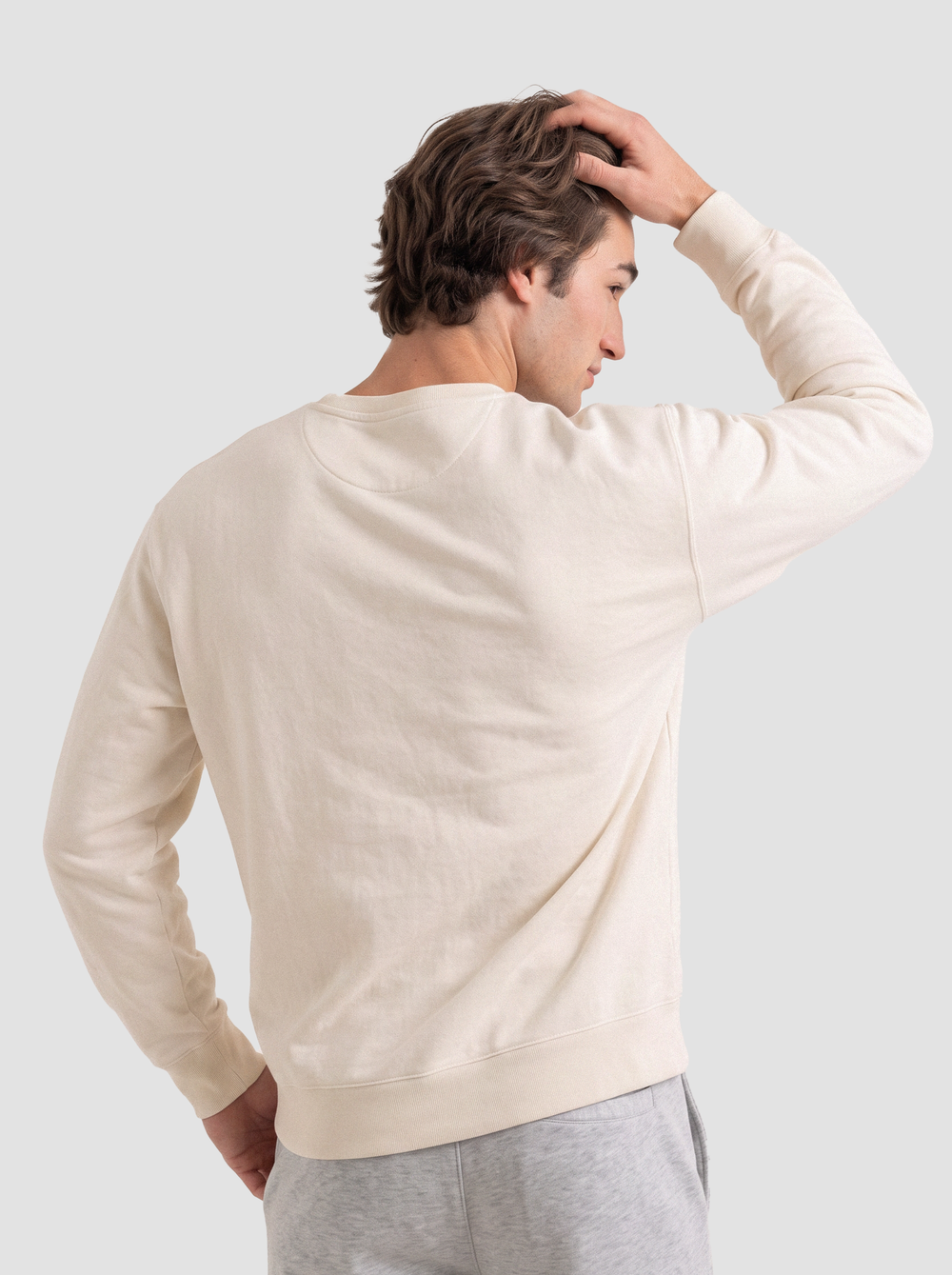 ComfortWash by Hanes Unisex Garment-Dyed Crewneck Sweatshirt - GDH400 thumbnail 2