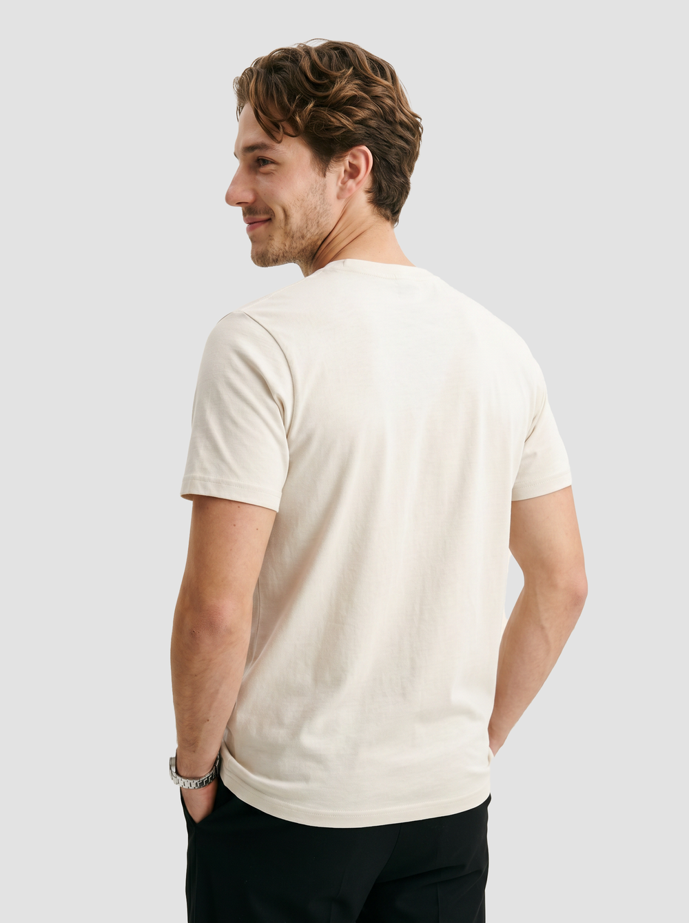 Next Level - Cotton T-Shirt - 3600 — view 2