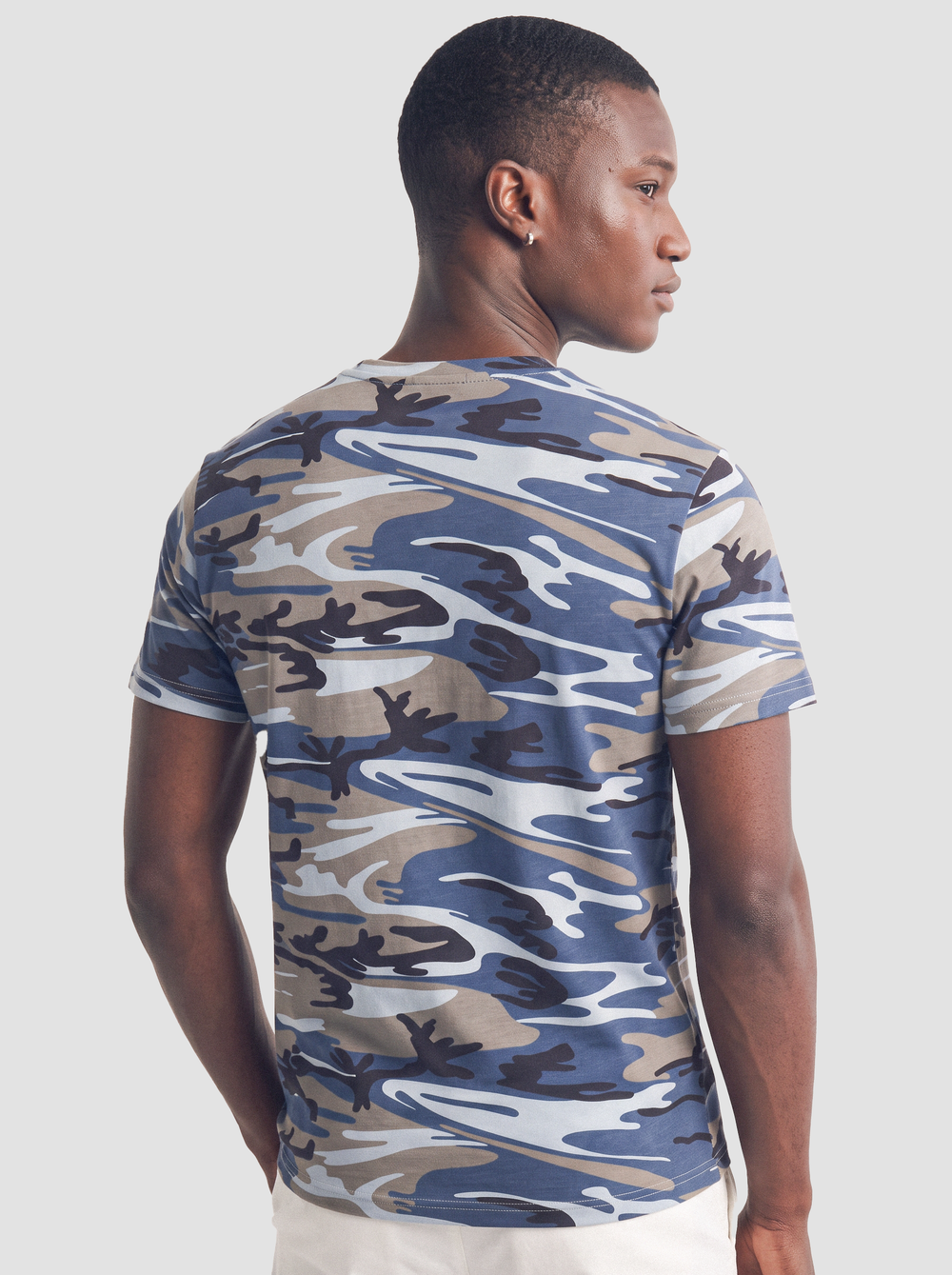 Adult Camo Tee - 3907 — view 2