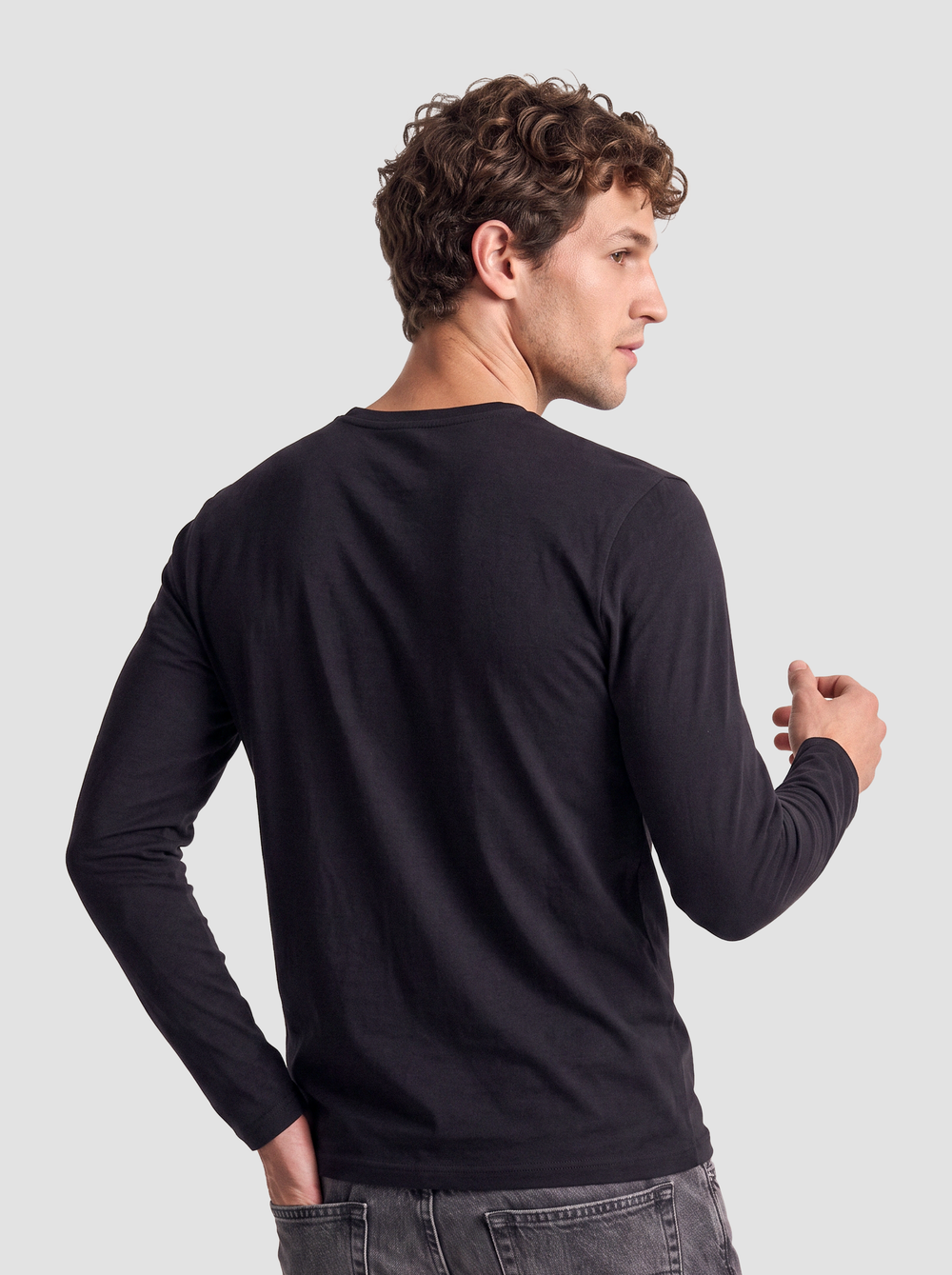 Next Level Men's Triblend Long Sleeve T-Shirt - 6071 thumbnail 4