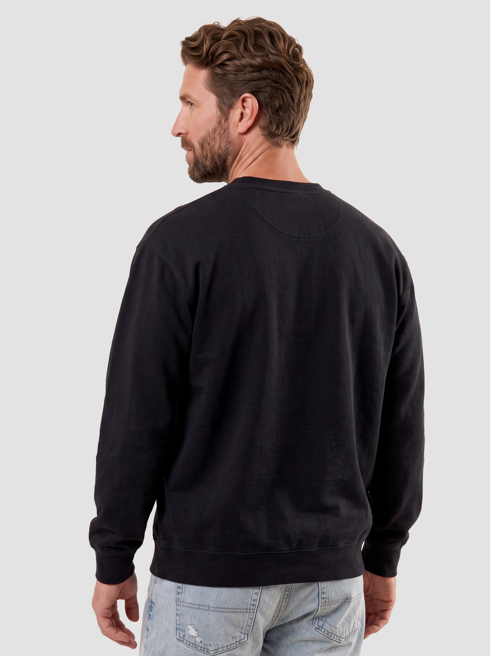 Comfort Colors Unisex Garment-Dyed Lightweight Fleece Crewneck Sweatshirt - 1466 thumbnail 3