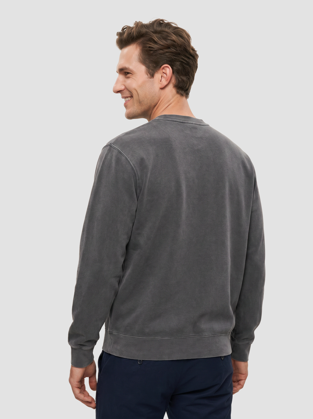 Midweight Pigment PRM3500 - Dyed Crewneck Sweatshirt — view 2