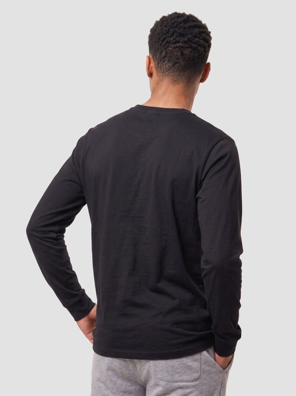 Next Level Unisex Cotton Long Sleeve T-Shirt - 3601 thumbnail 4
