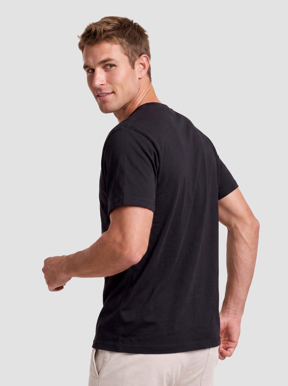 American Apparel Unisex Fine Jersey Tee - 2001 thumbnail 2