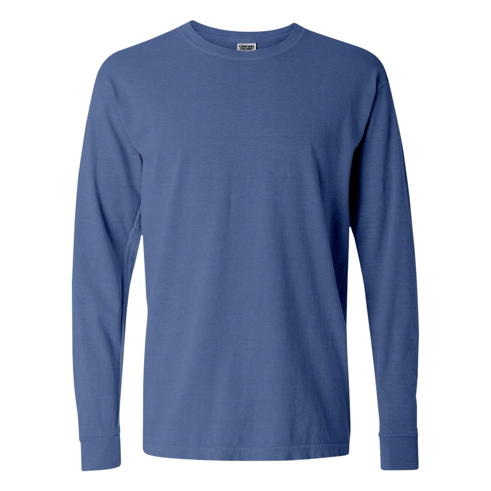 Comfort Colors Unisex Garment-Dyed Heavyweight Long Sleeve T-Shirt - 6014