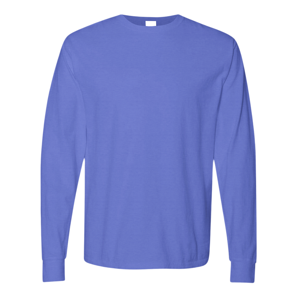 Unisex Garment-Dyed Long Sleeve T-Shirt - (ComfortWash by Hanes GDH200)