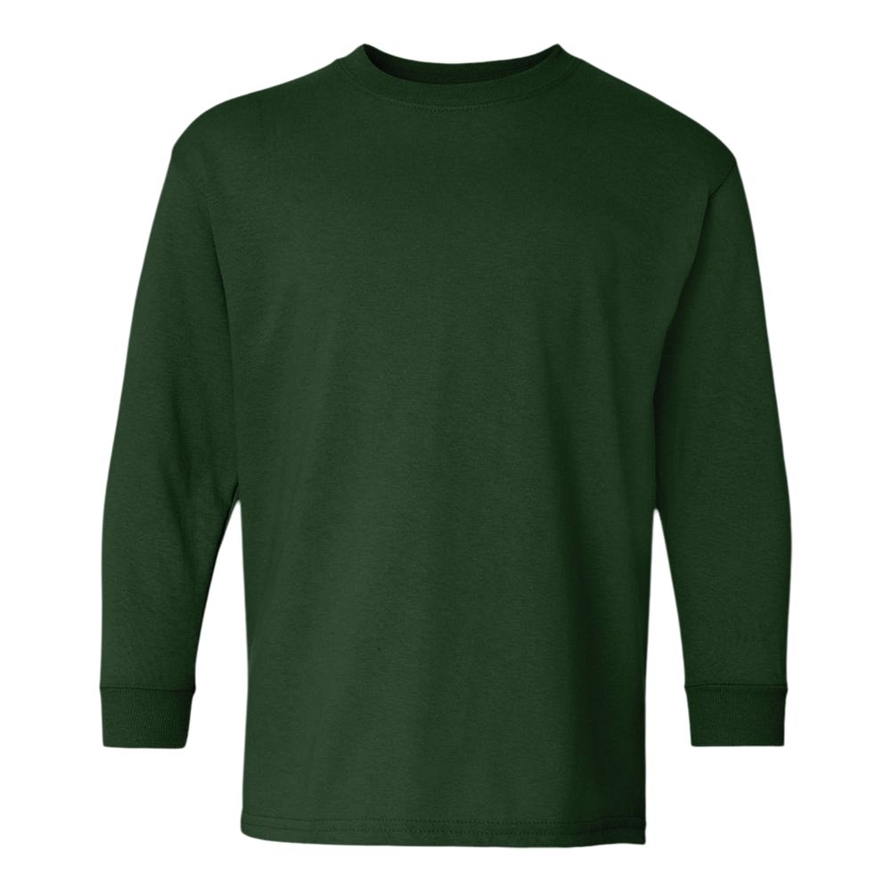 Gildan Youth Heavy Cotton Long Sleeve T-Shirt - 5400B