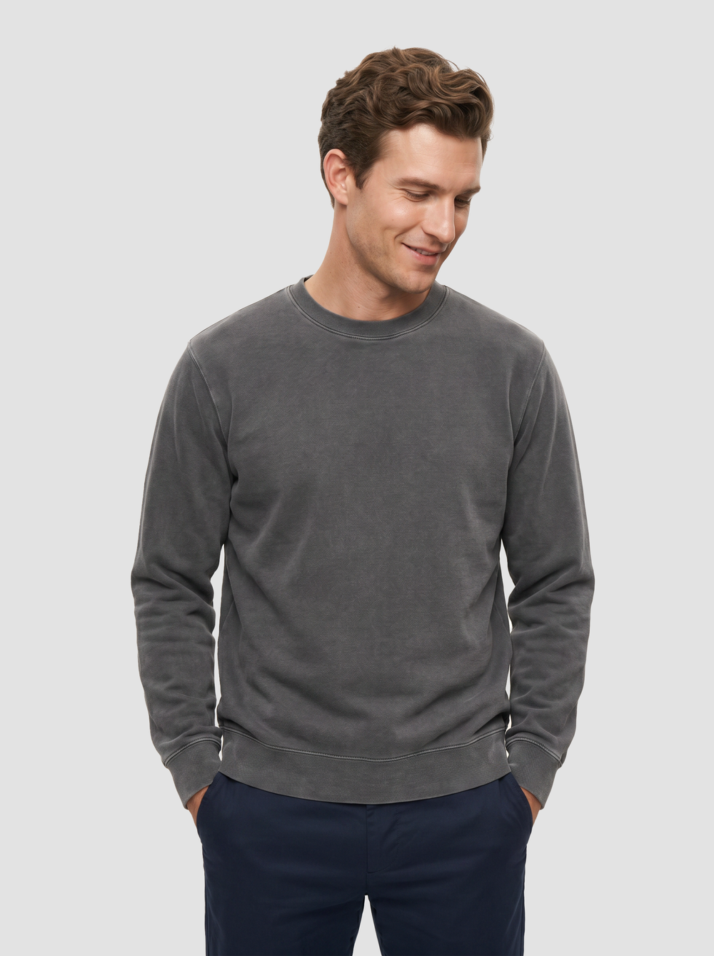 Midweight Pigment PRM3500 - Dyed Crewneck Sweatshirt
