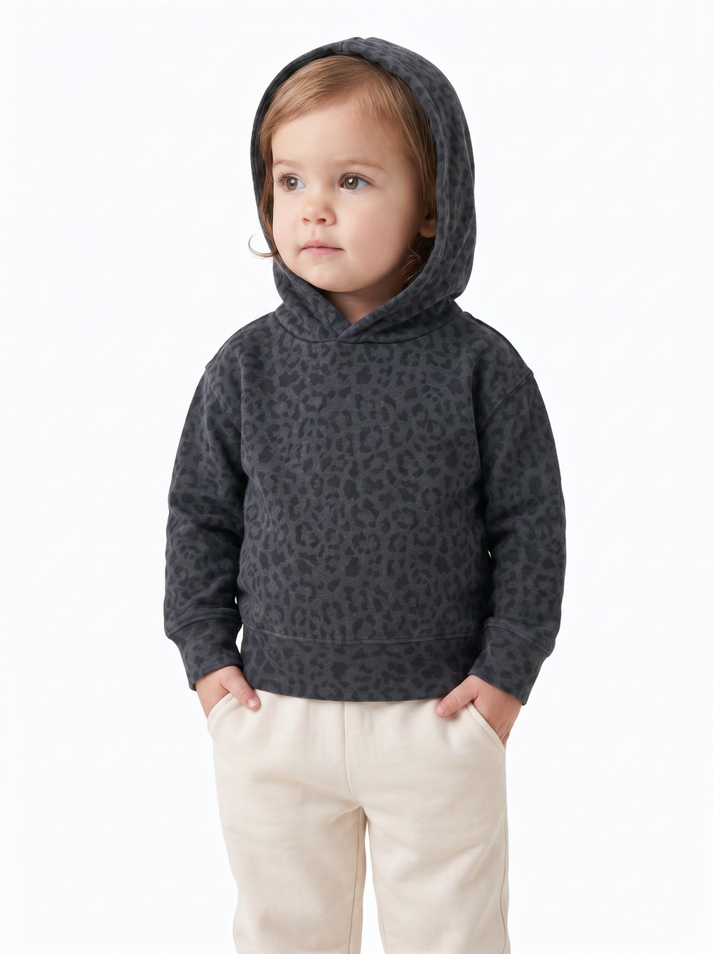 Toddler Pullover Fleece Hoodie 3326