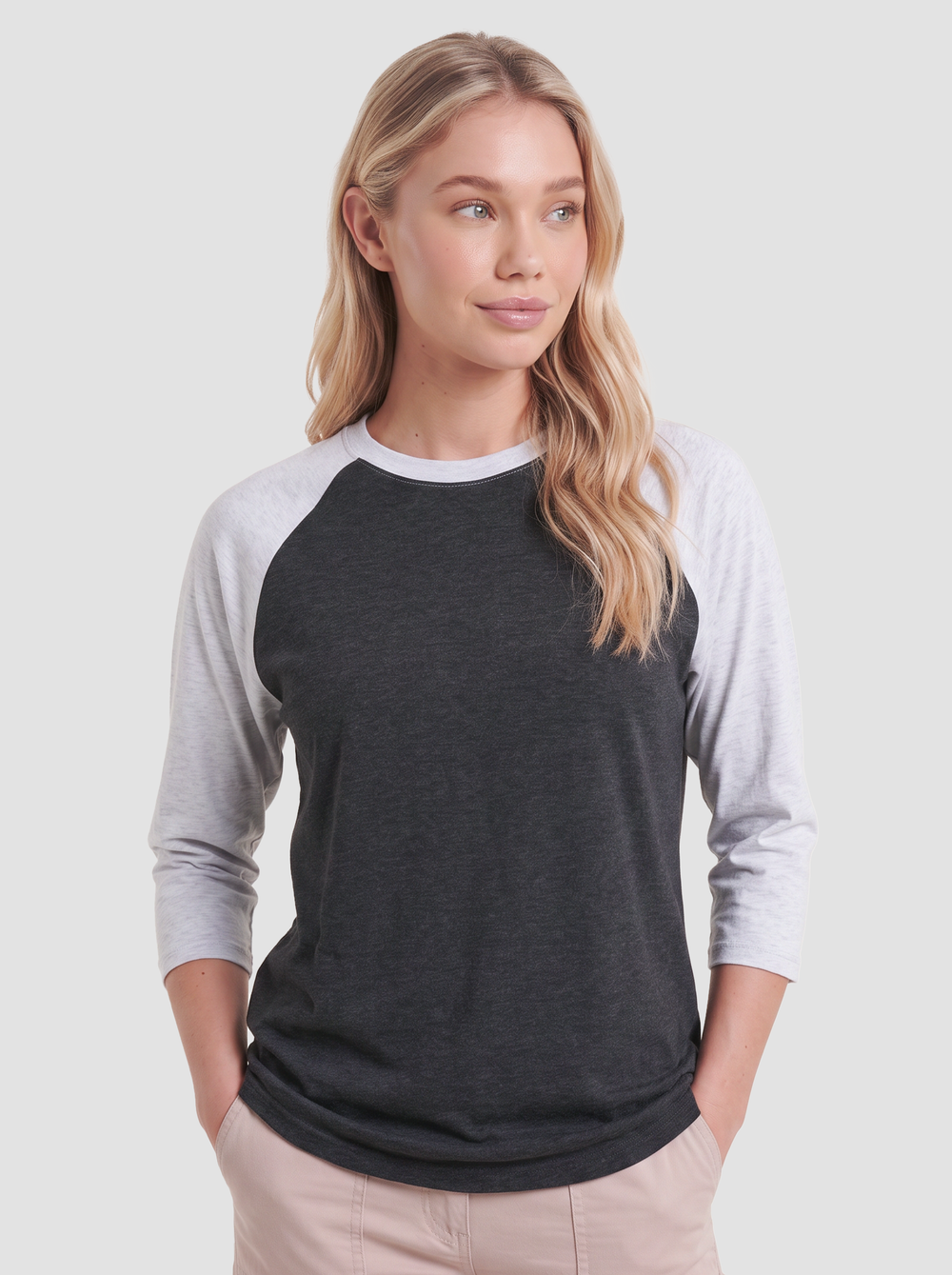 Next Level Unisex Triblend Three-Quarter Raglan T-Shirt - 6051
