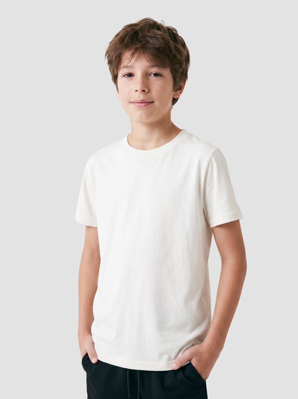 BELLA + CANVAS 3001Y - Youth Jersey Tee — view 2