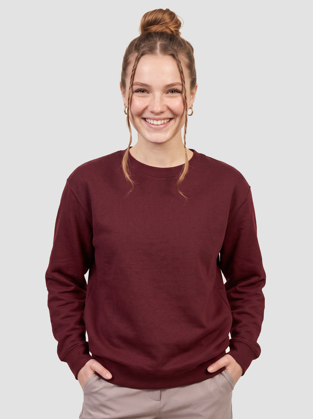 Unisex EcoSmart® Crewneck Sweatshirt - (Hanes P160)