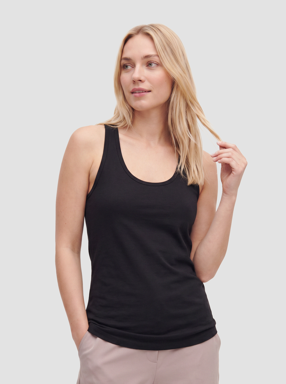 Women's Jersey Racerback Tank - 6008