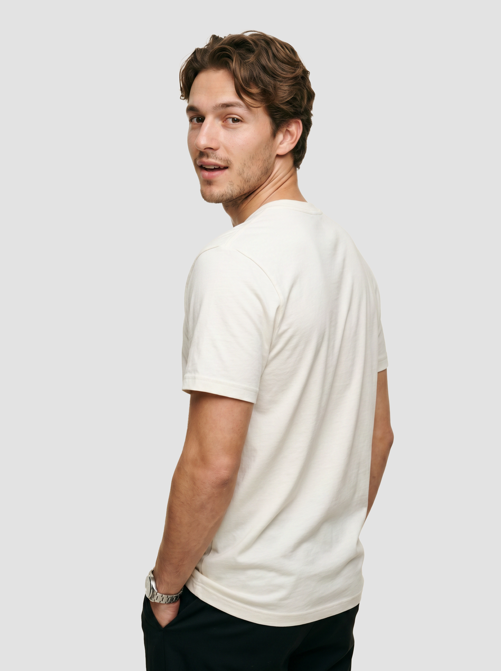 Next Level - Cotton T-Shirt - 3600 — view 3