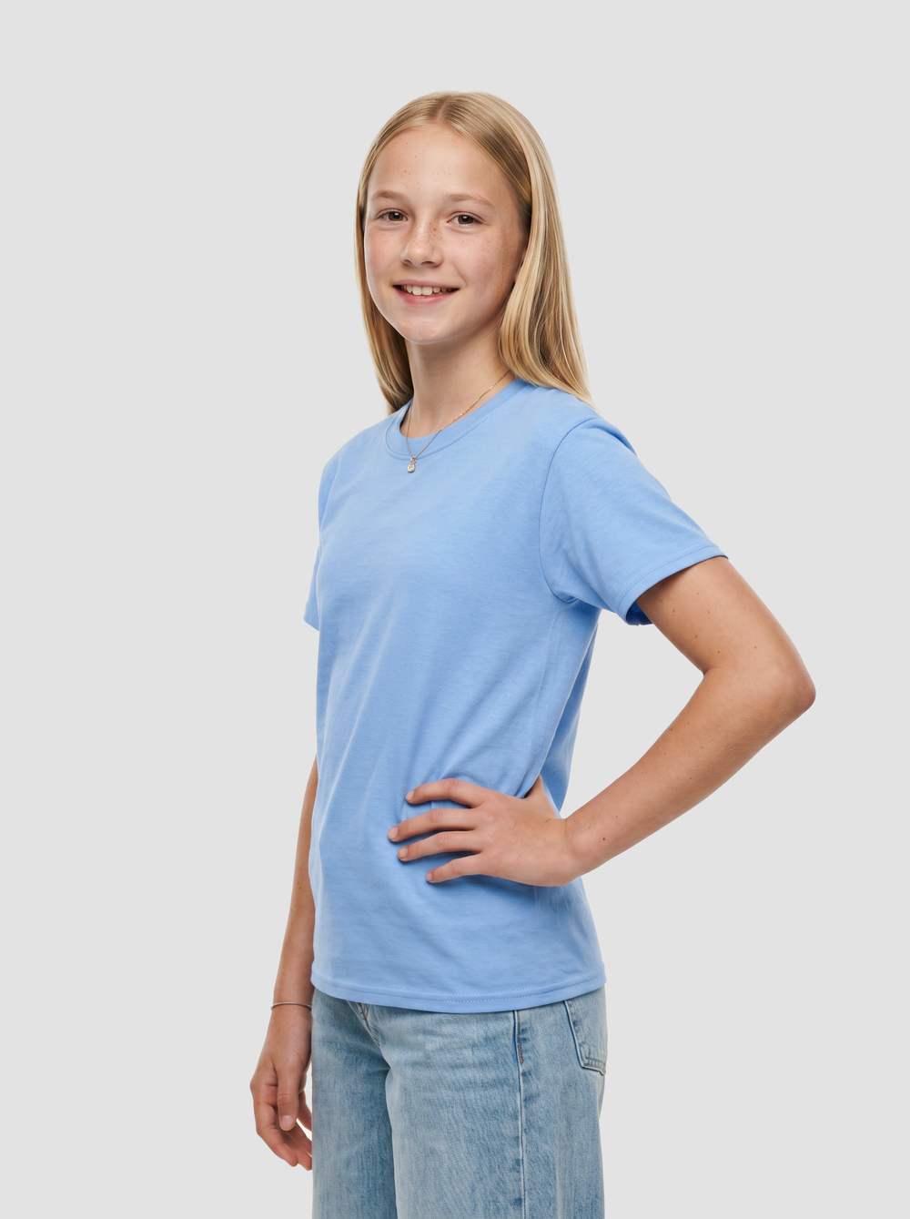 Gildan - Heavy Cotton™ Youth T-Shirt - 5000B — view 6