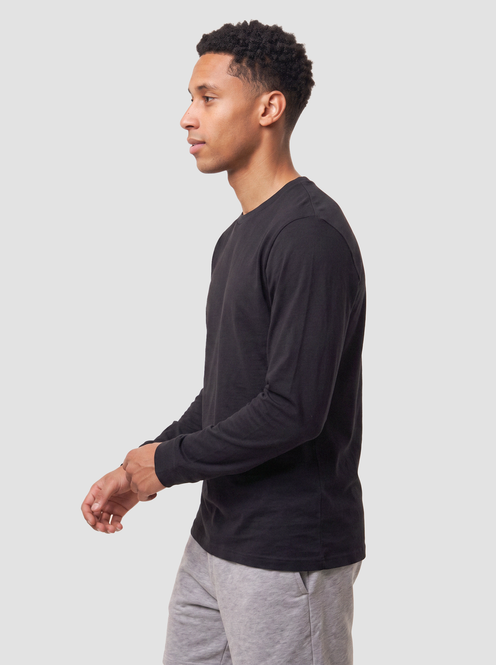 Next Level Unisex Cotton Long Sleeve T-Shirt - 3601 thumbnail 2