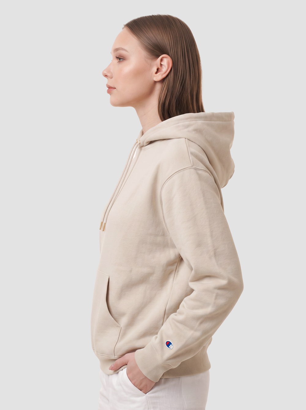 Unisex Powerblend® Hooded Sweatshirt - (Champion S700) thumbnail 2
