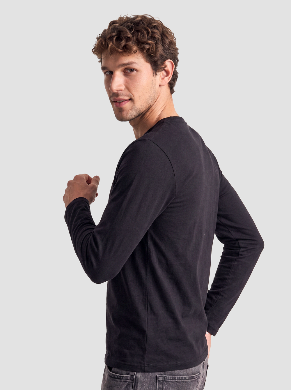 Next Level Men's Triblend Long Sleeve T-Shirt - 6071 thumbnail 3
