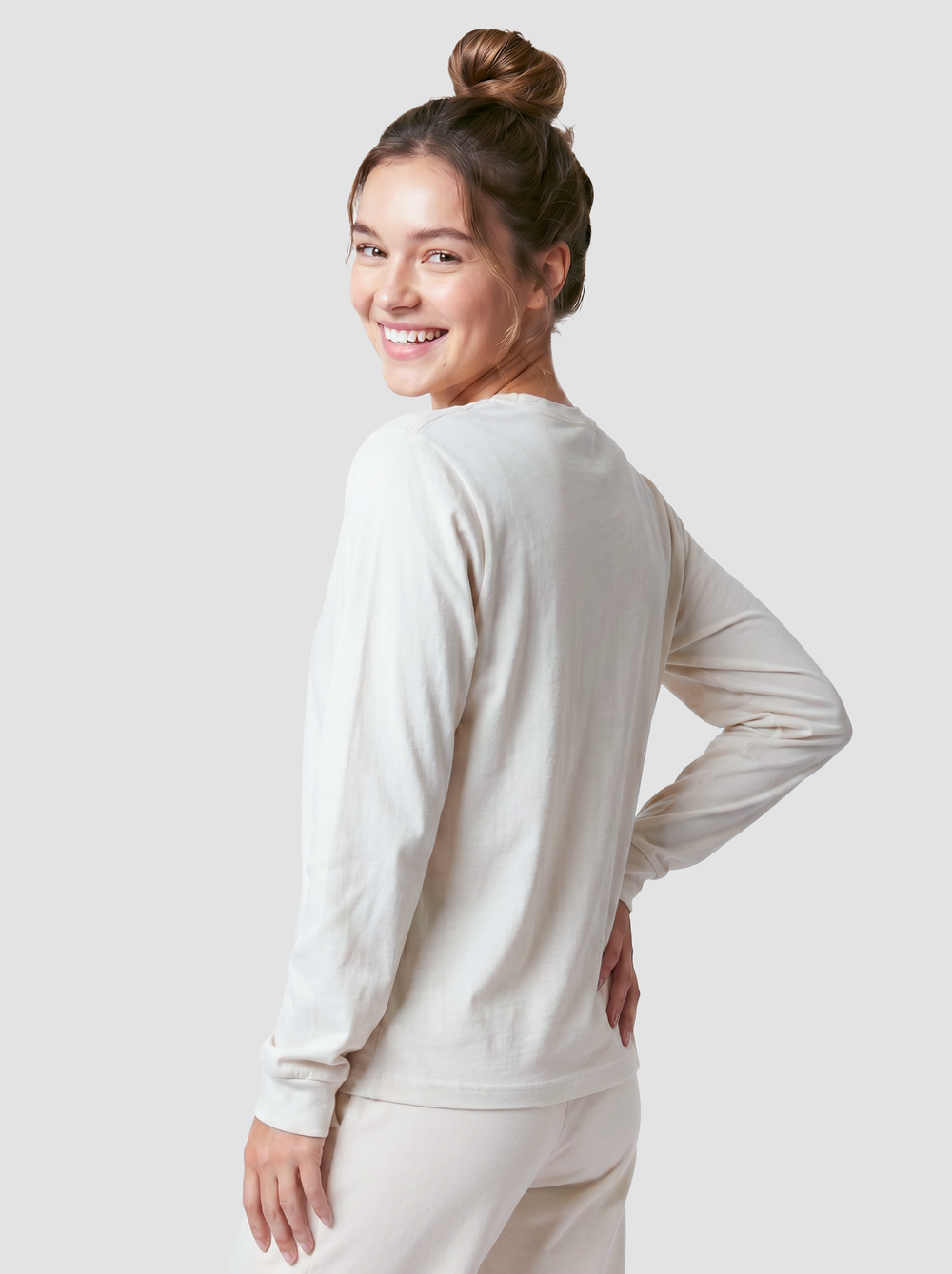 BELLA + CANVAS 3501 - Jersey Long Sleeve Tee — view 4