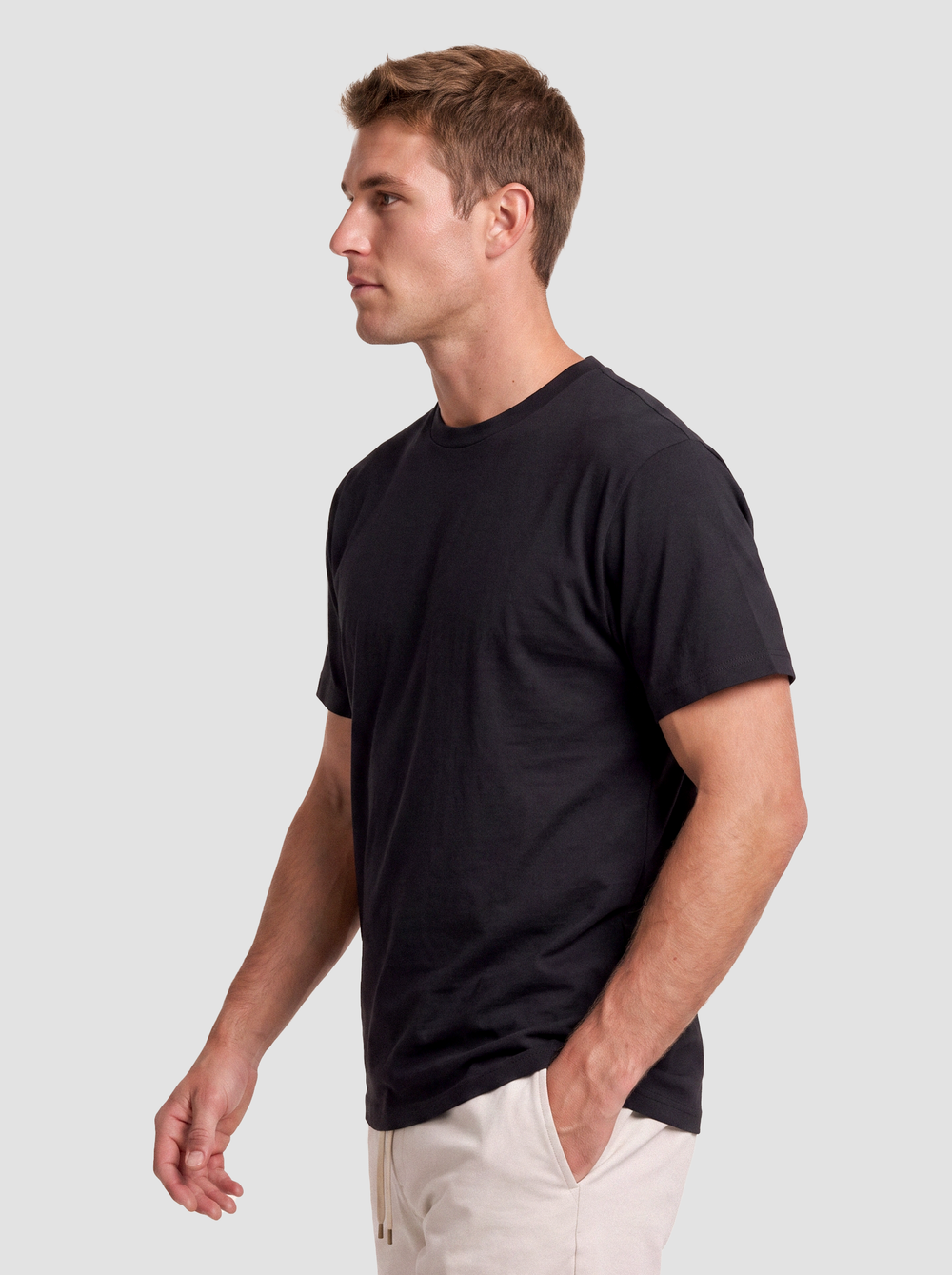 American Apparel Unisex Fine Jersey Tee - 2001 thumbnail 4