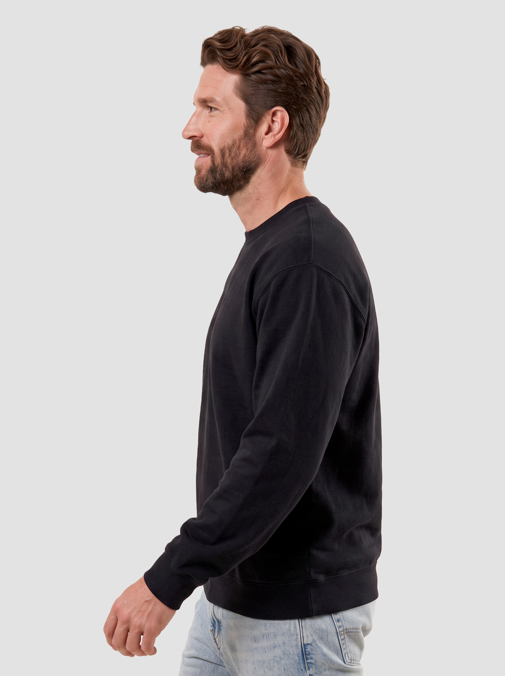Comfort Colors Unisex Garment-Dyed Lightweight Fleece Crewneck Sweatshirt - 1466 thumbnail 2