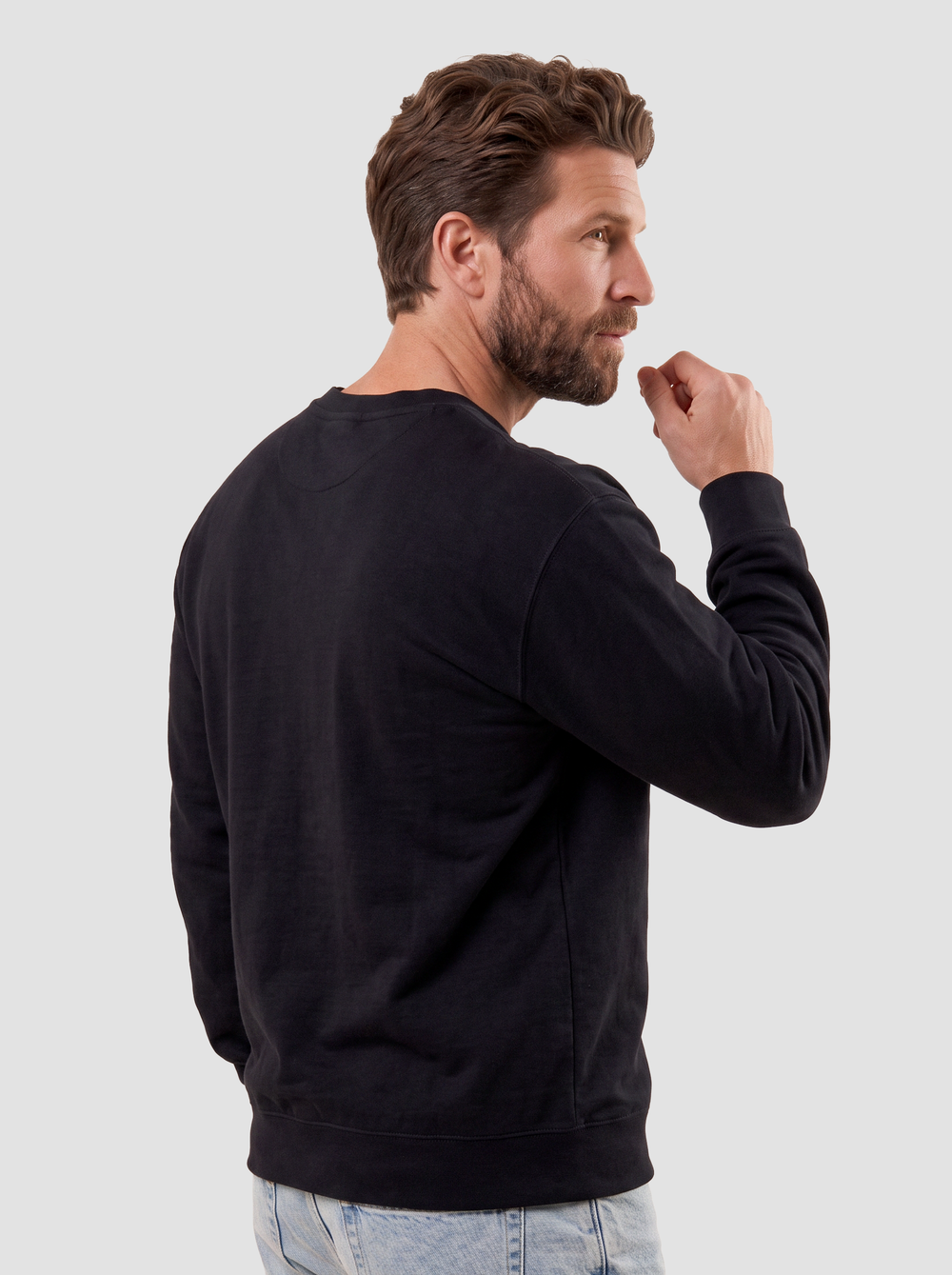 Comfort Colors Unisex Garment-Dyed Lightweight Fleece Crewneck Sweatshirt - 1466 thumbnail 4