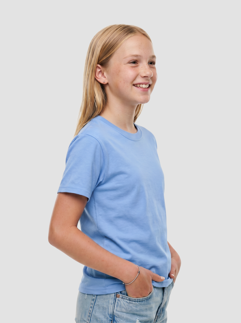 Gildan - Heavy Cotton™ Youth T-Shirt - 5000B — view 3