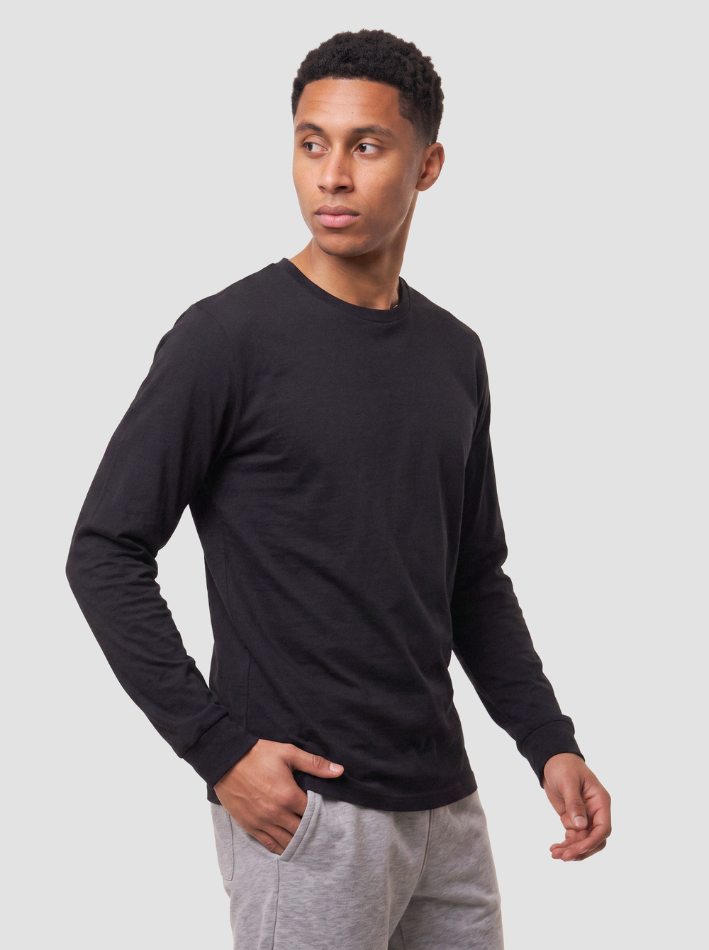 Next Level Unisex Cotton Long Sleeve T-Shirt - 3601 thumbnail 3