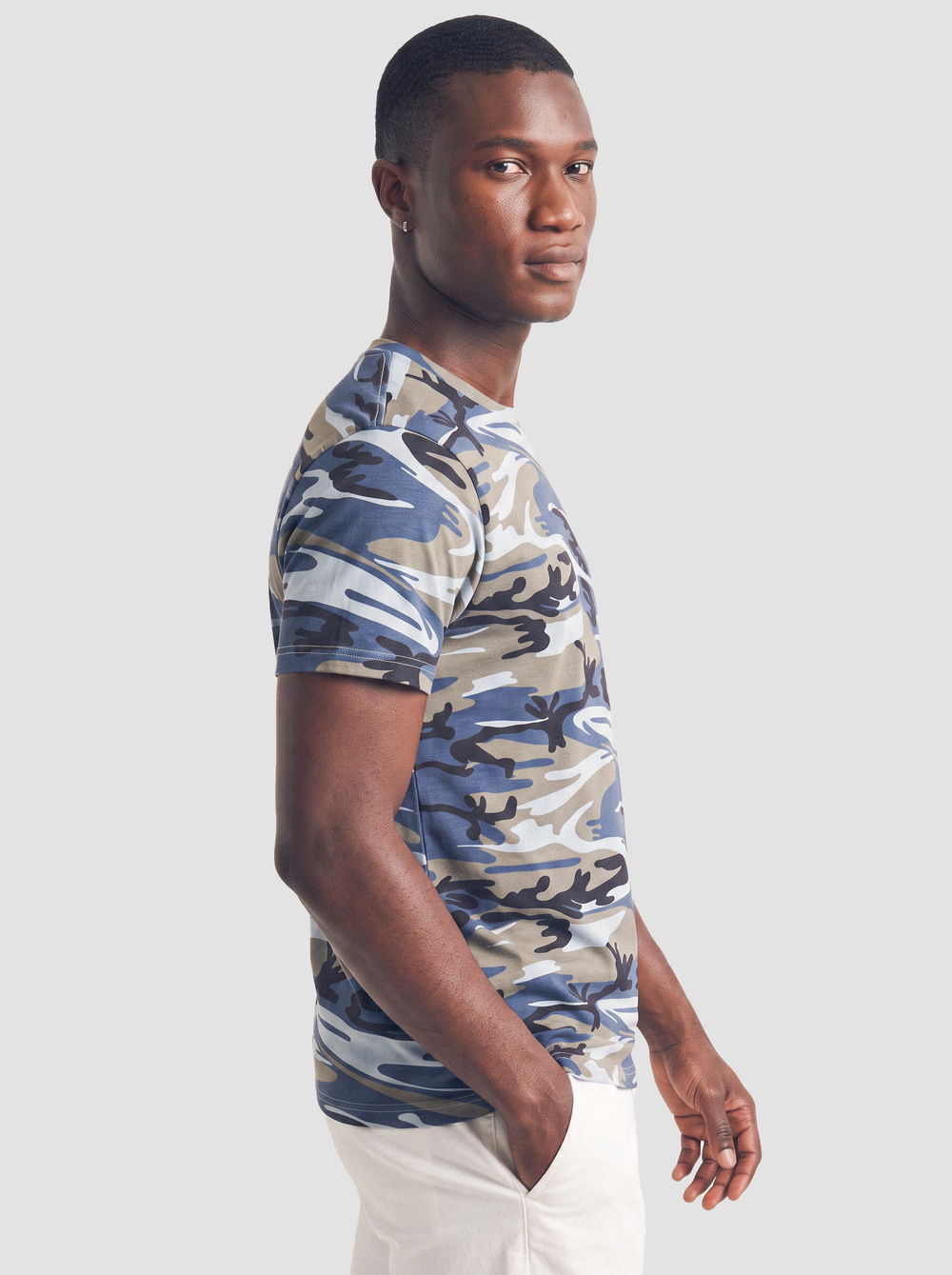 Adult Camo Tee - 3907 — view 4