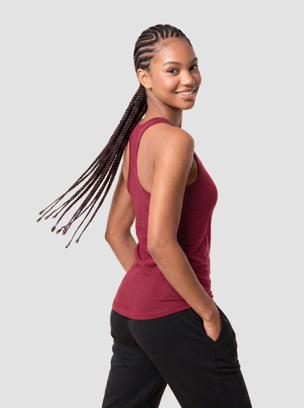 Women's Ideal Racerback Tank - 1533 — view 3
