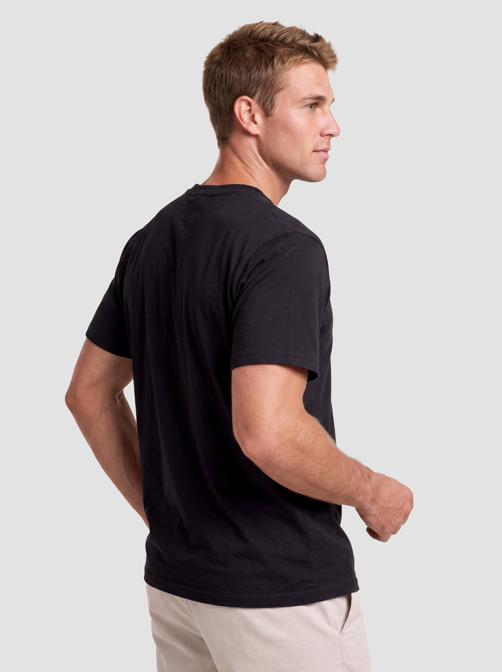 American Apparel Unisex Fine Jersey Tee - 2001 thumbnail 3
