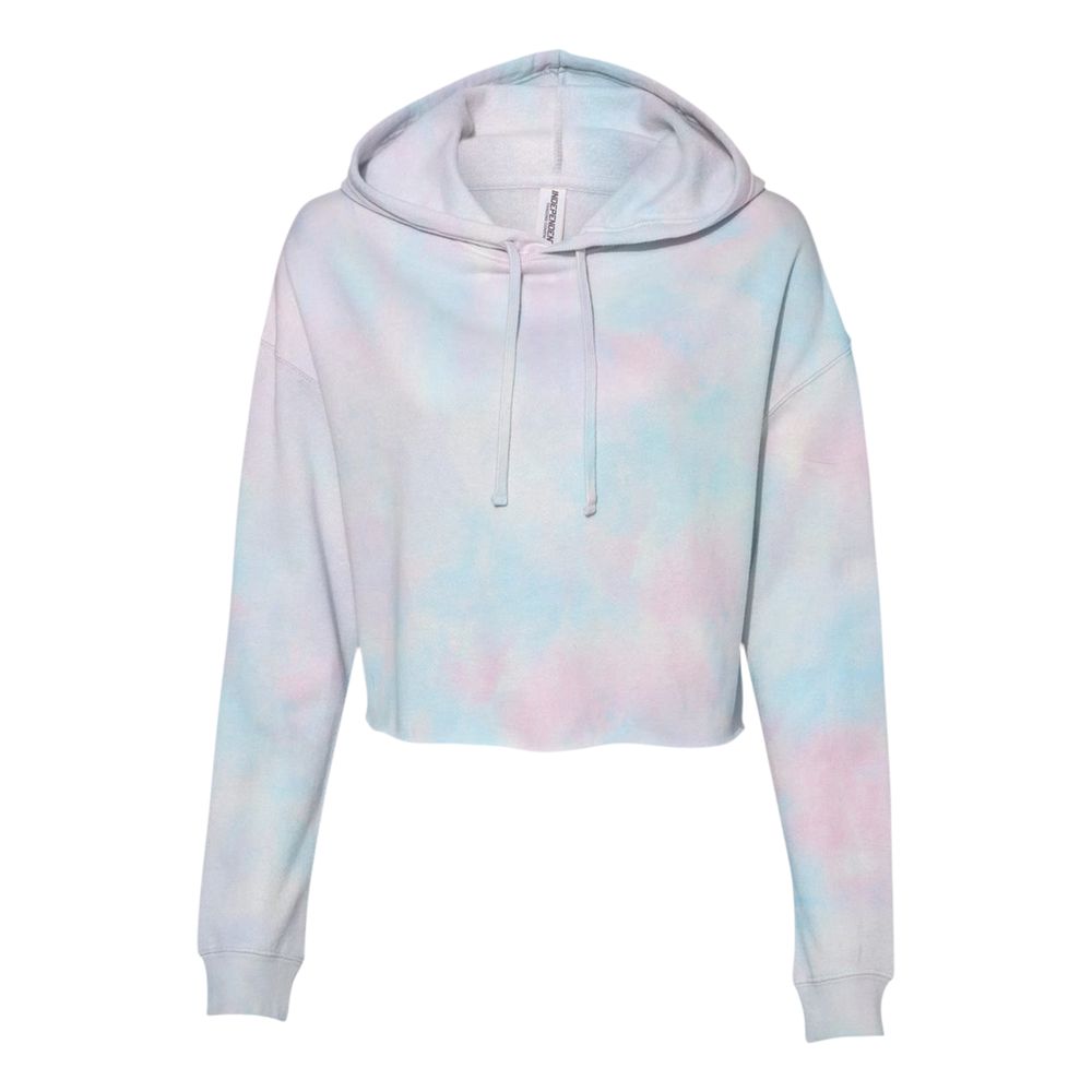 Independent Trading Co. Women’s Lightweight Crop Hooded Sweatshirt - AFX64CRP